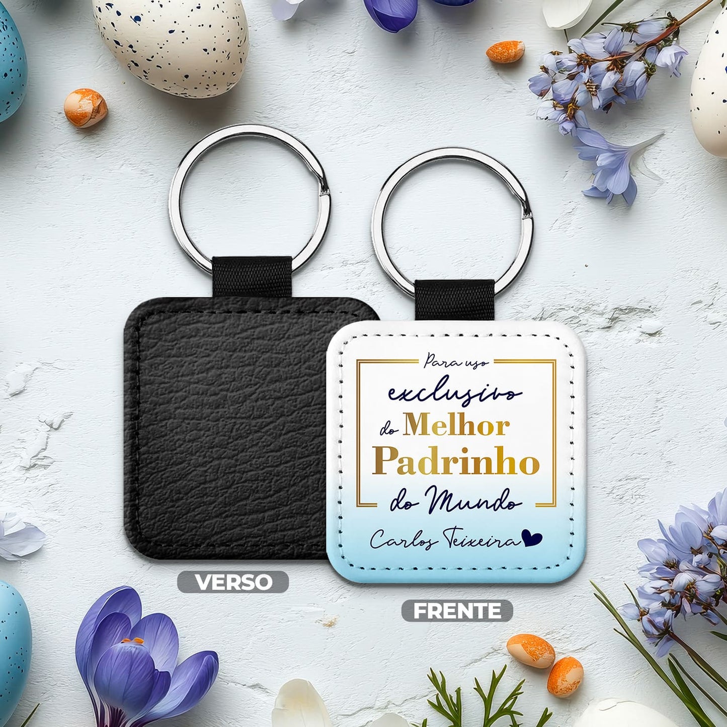 Porta-chaves "Para uso exclusivo"