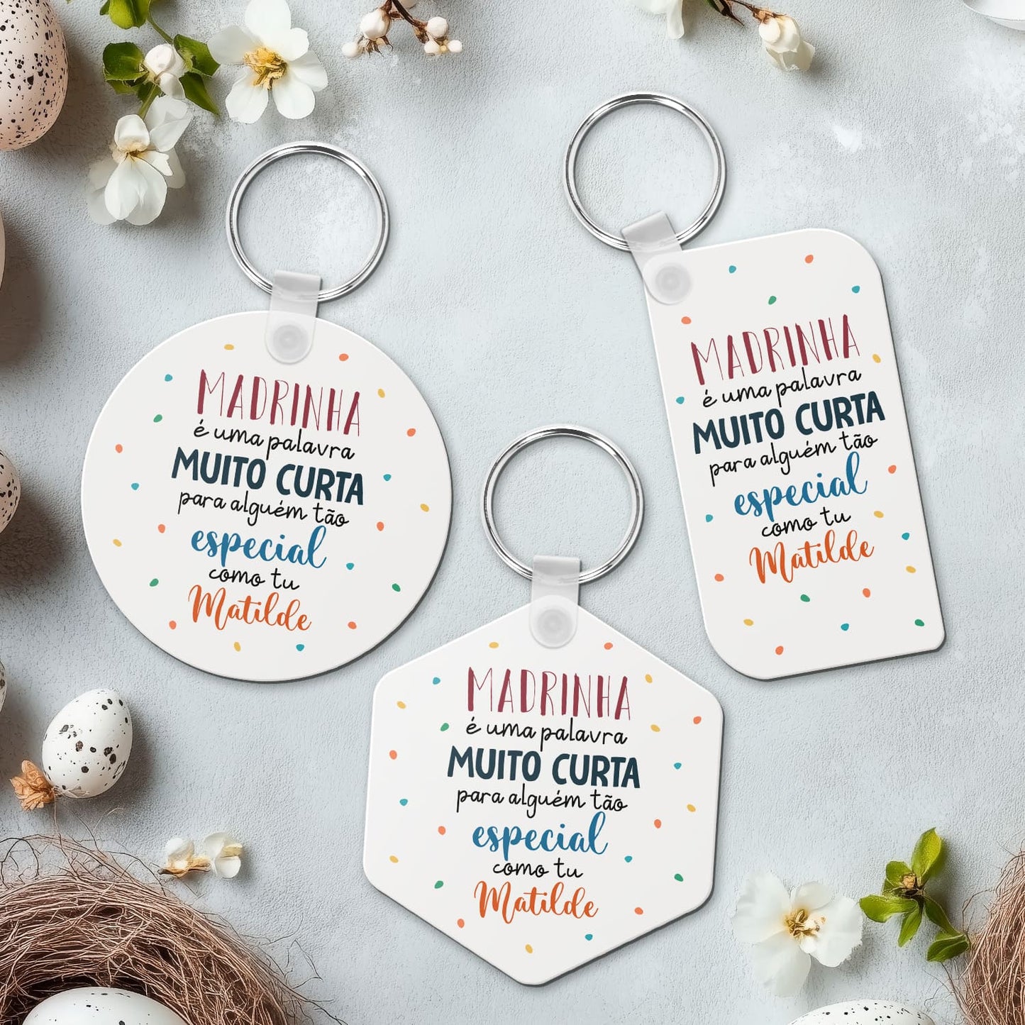 Porta-chaves MDF "Para alguém tão especial"