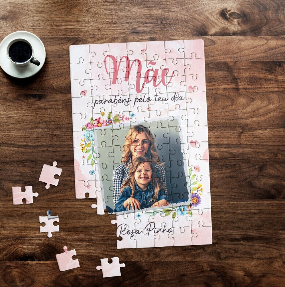 Puzzle "Parabéns pelo teu dia"