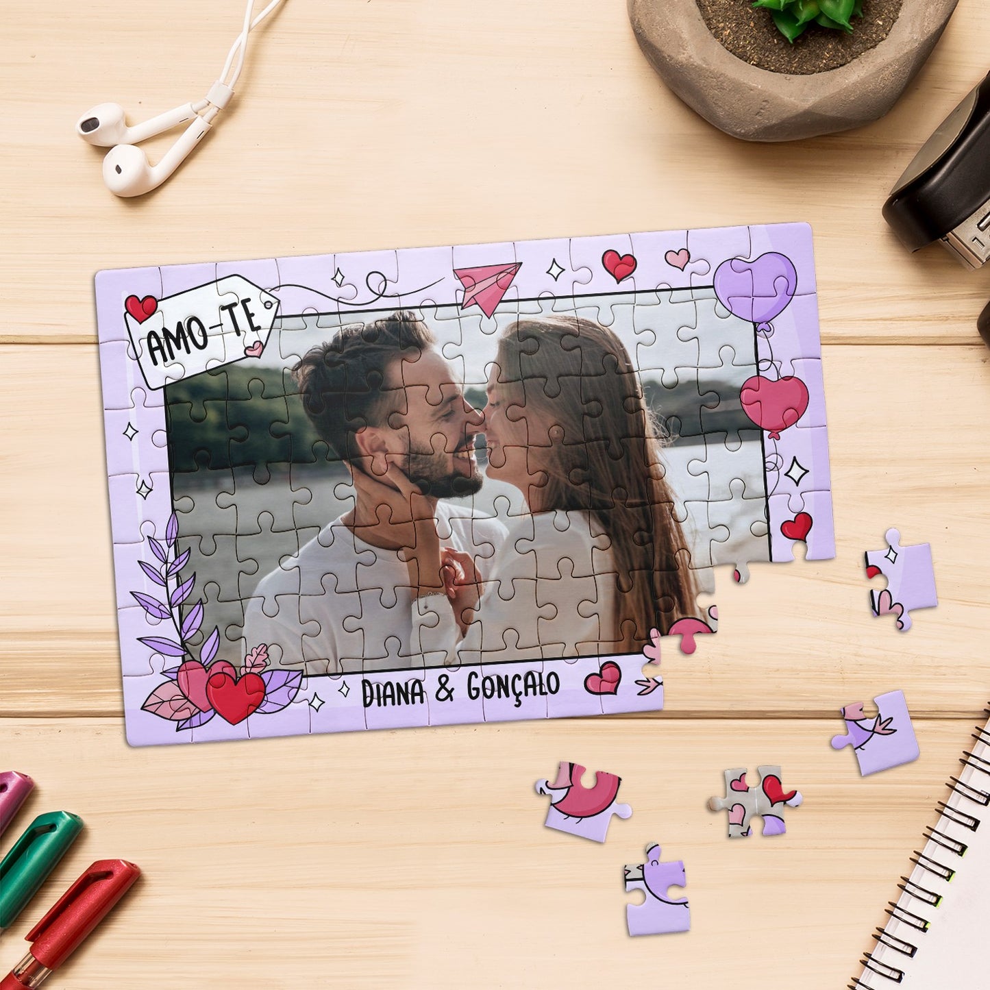 Puzzle "Purple Love"
