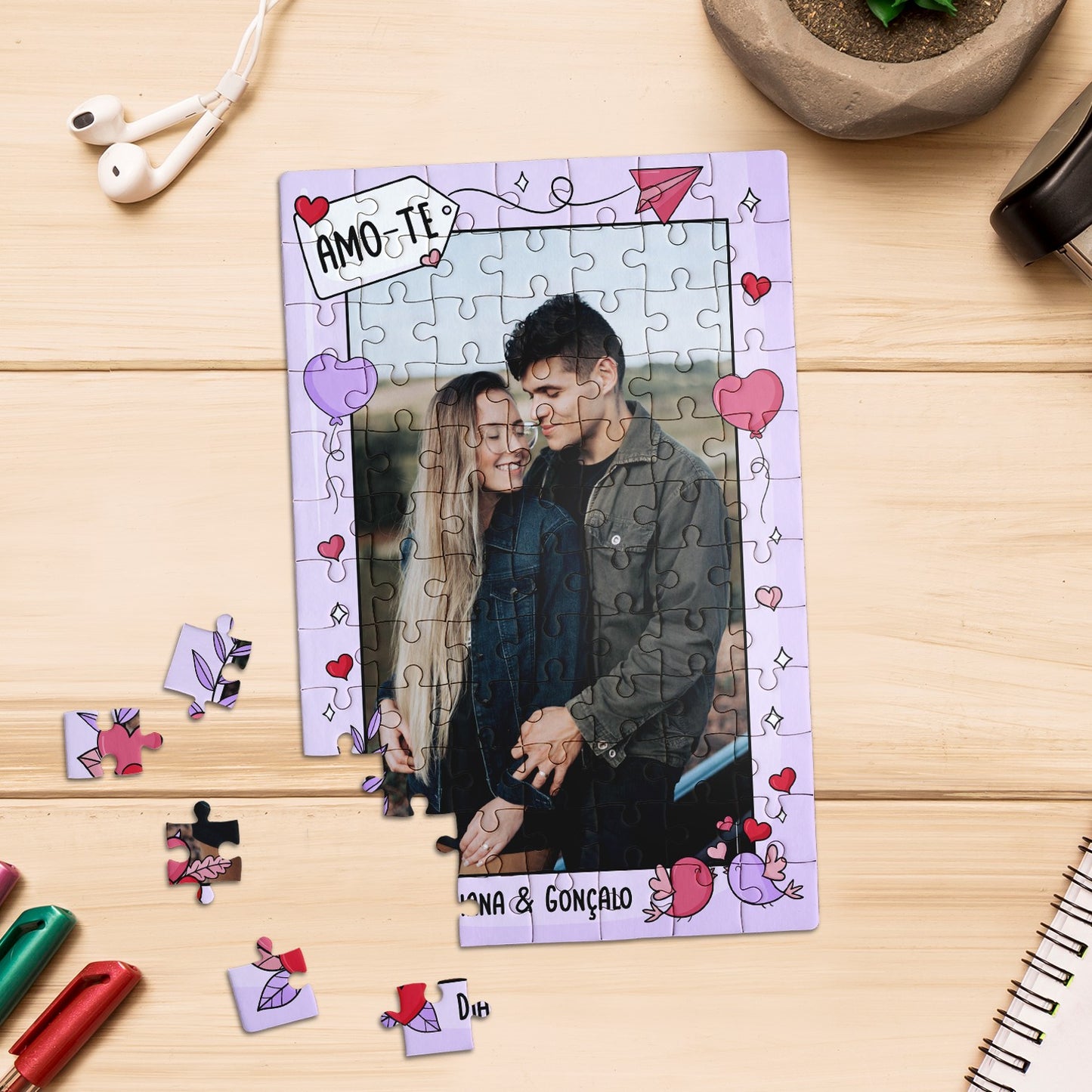 Puzzle "Purple Love"