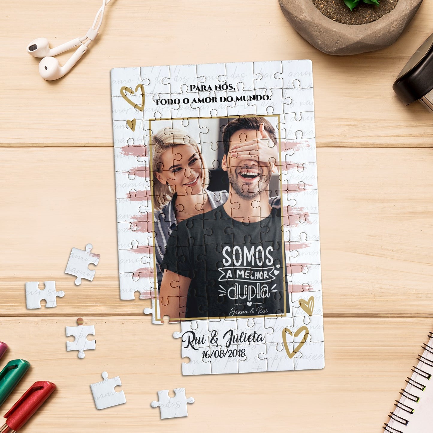 Puzzle "Palavras de Amor"