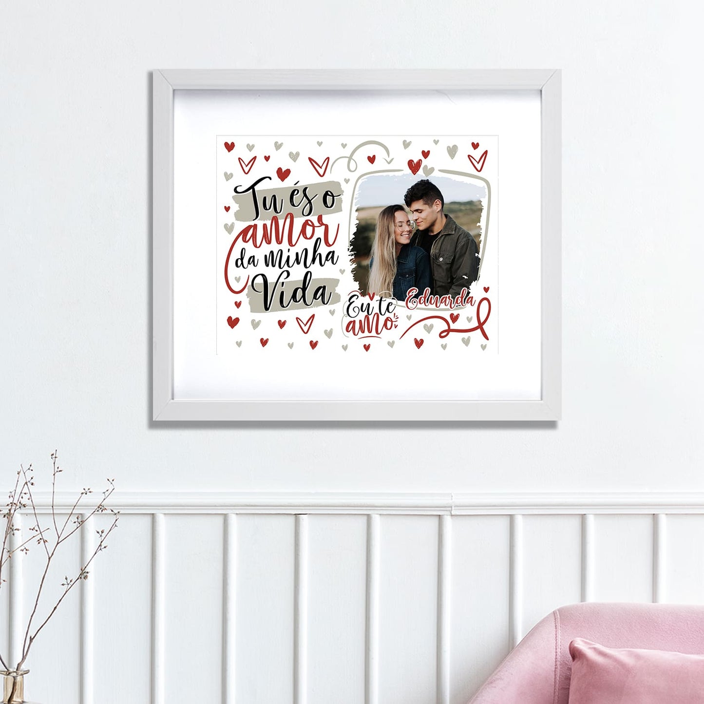 Quadro "Tu és o amor da minha vida"