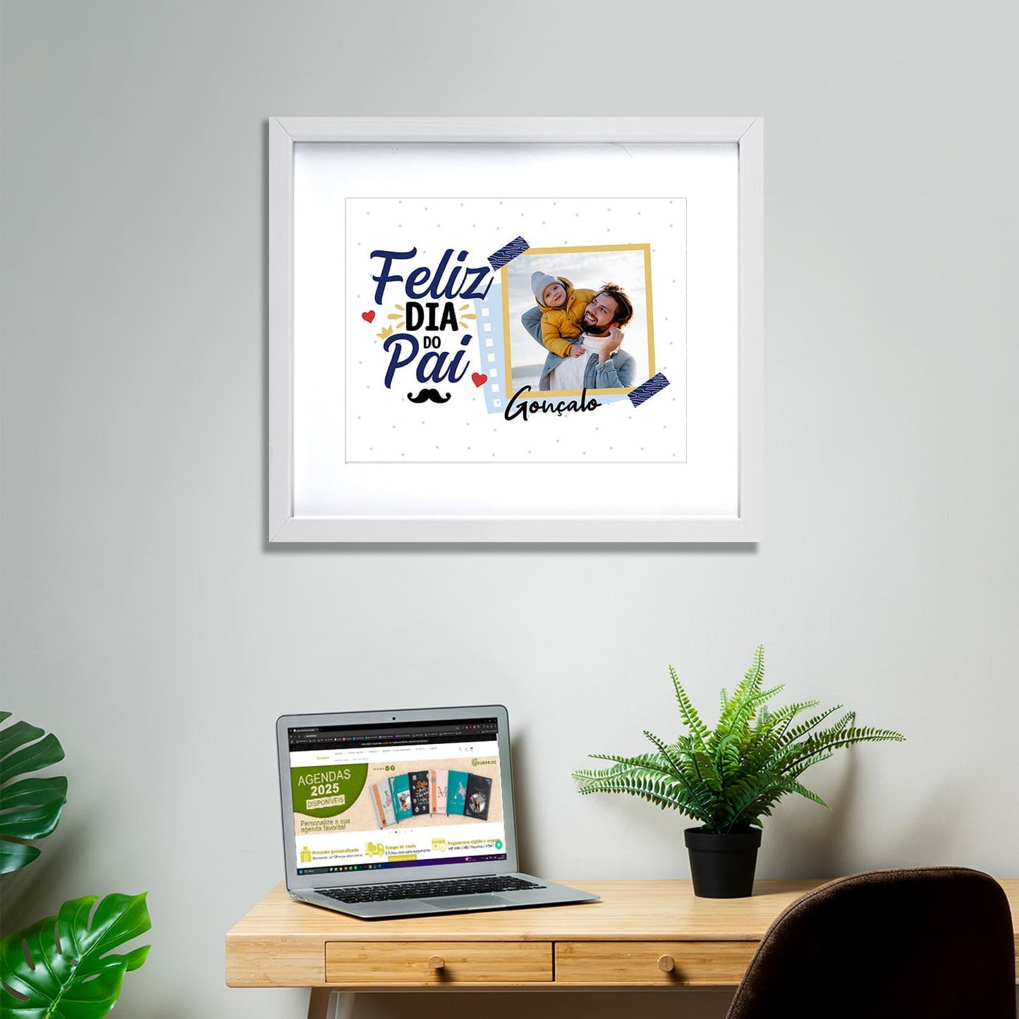 Quadro "Feliz Dia do Pai"