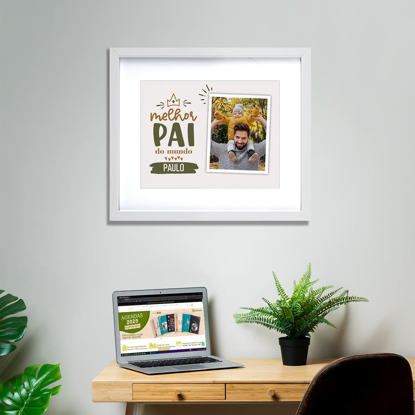 Quadro "Melhor do Mundo ♡"