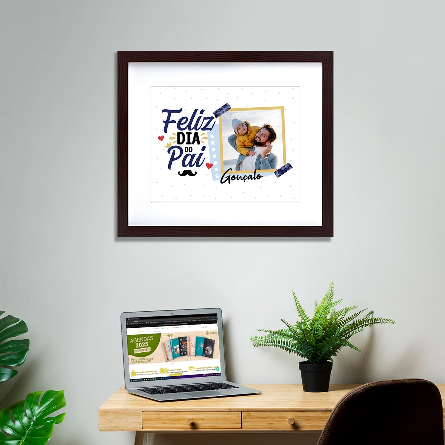 Quadro "Feliz Dia do Pai"