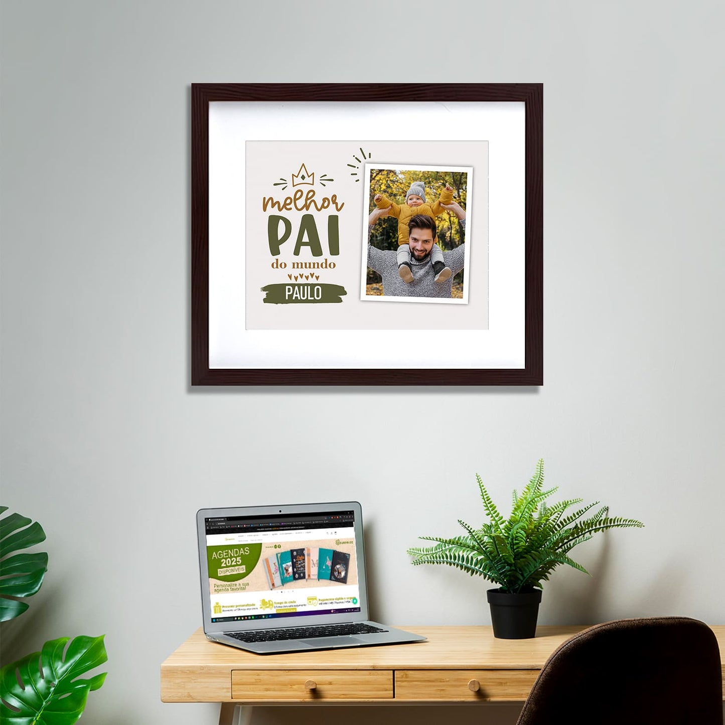 Quadro "Melhor do Mundo ♡"
