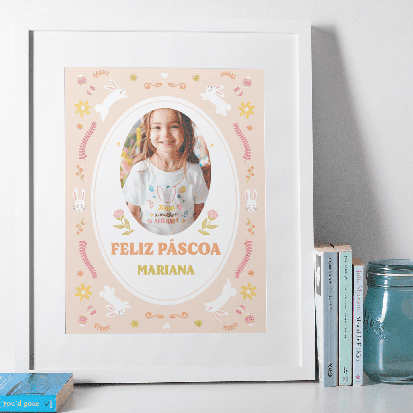 Quadro "Coelhinho Feliz"