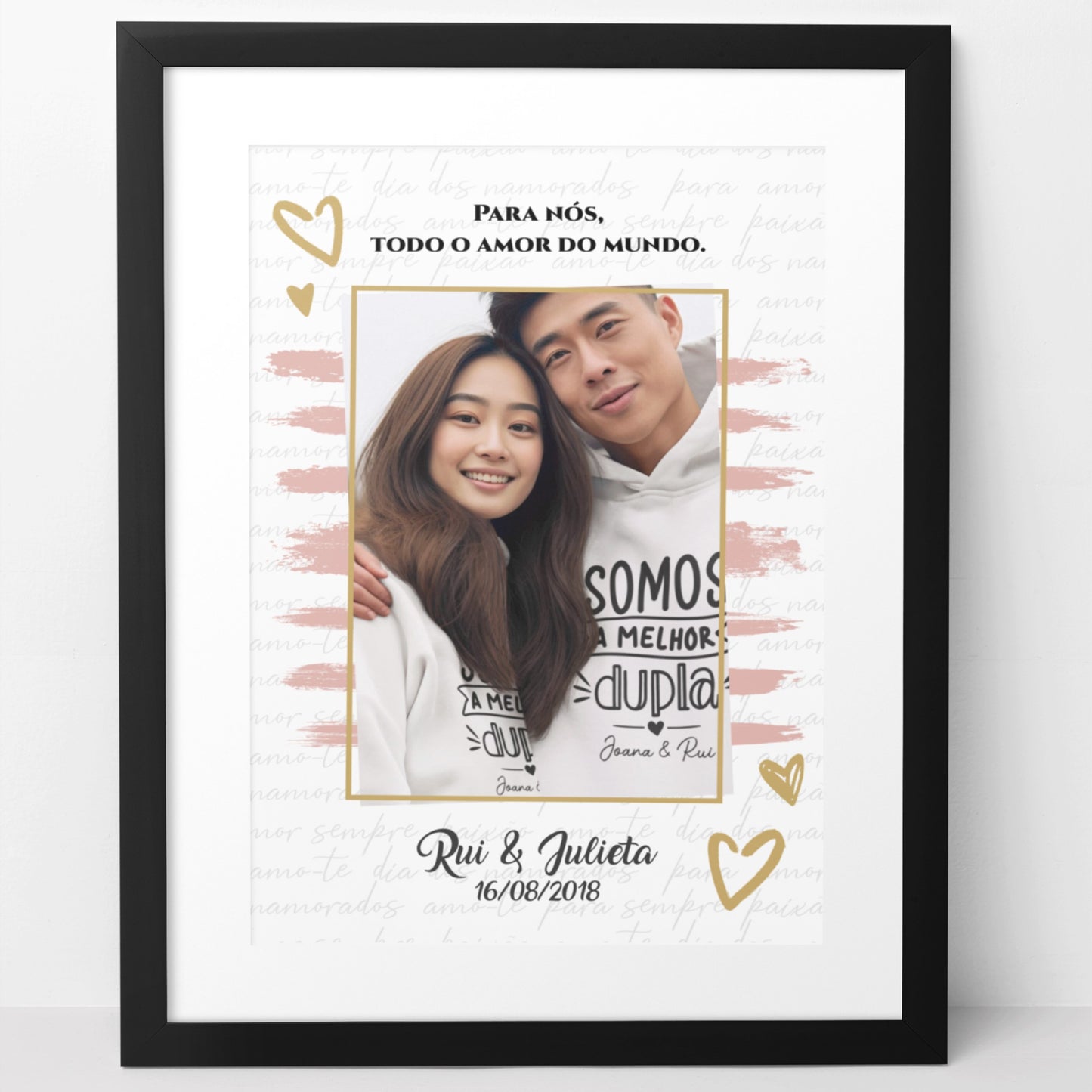 Quadro "Palavras de Amor"