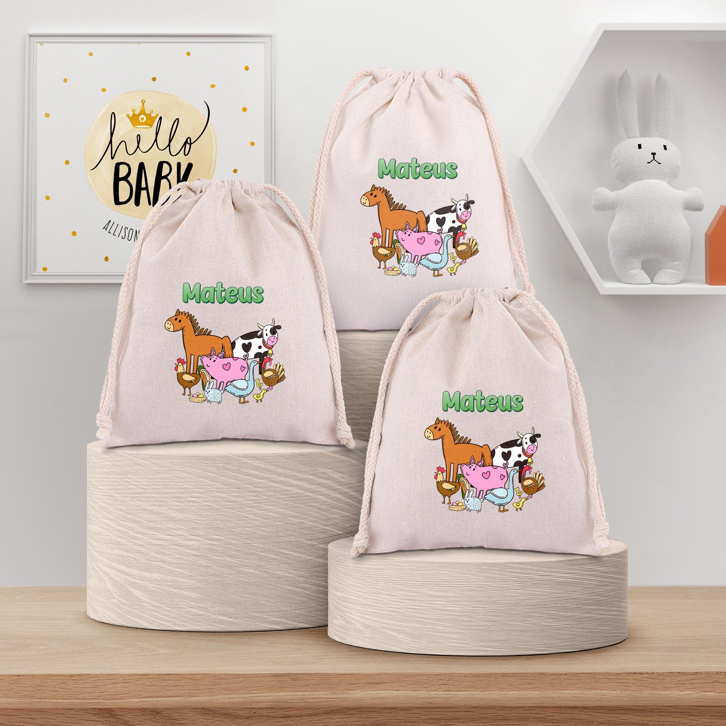 Saco(s) Multiusos "Animais da Quinta"