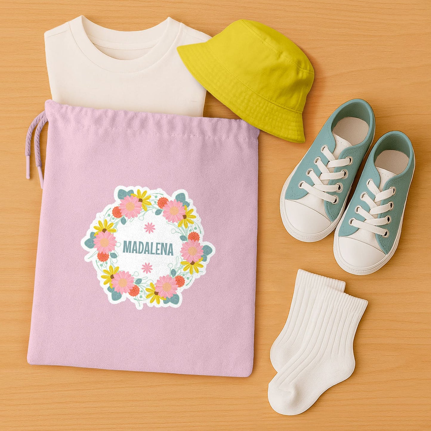 Saco Multiusos "Flores 🌸"