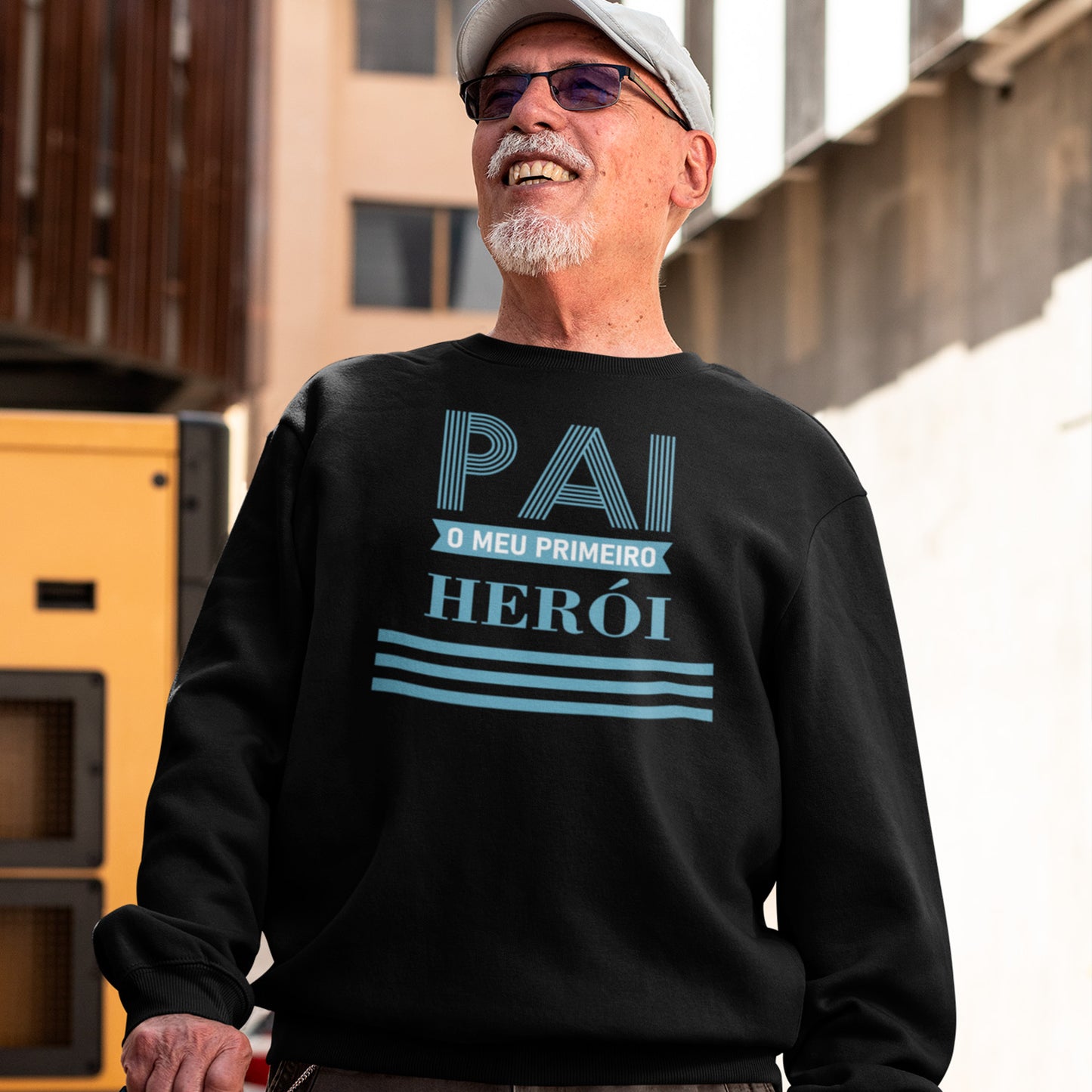 Camisola "Pai o meu primeiro herói"