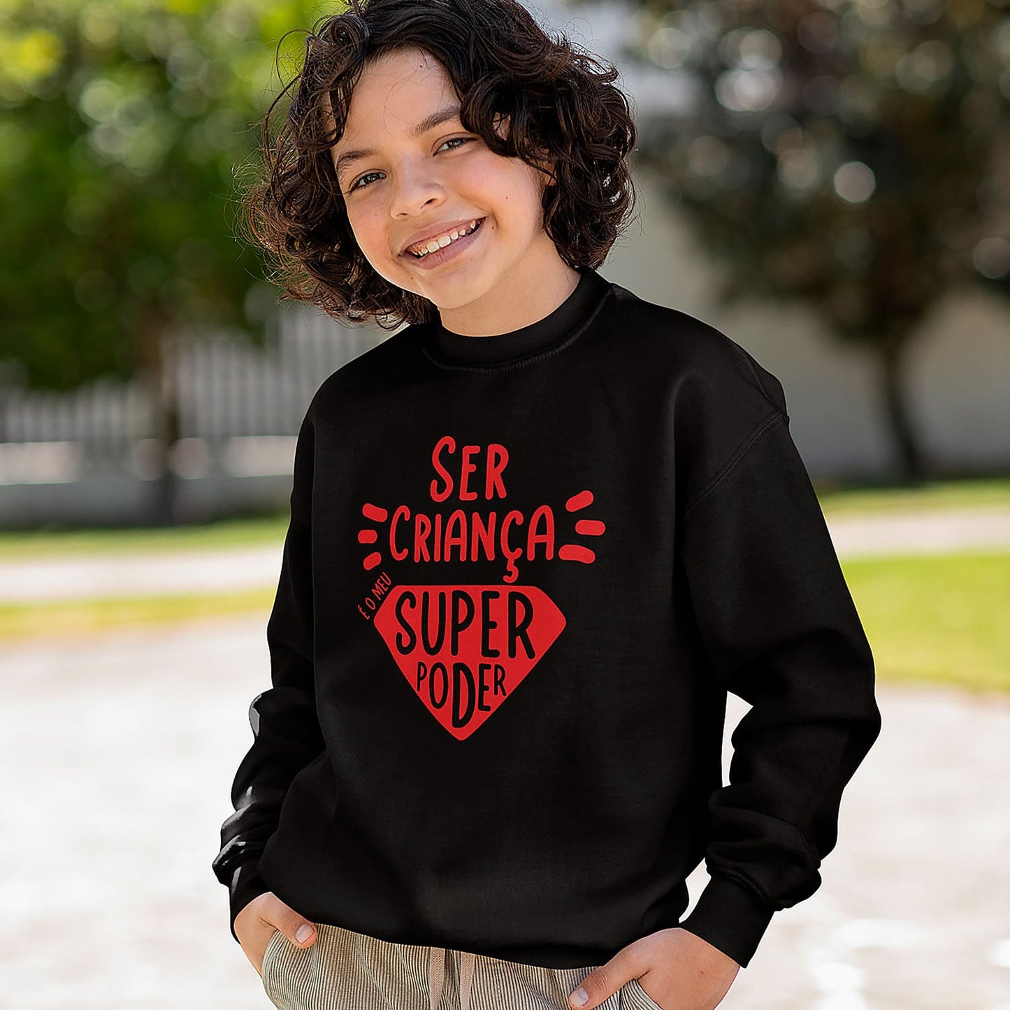 Camisola "Ser criança é o meu super poder"