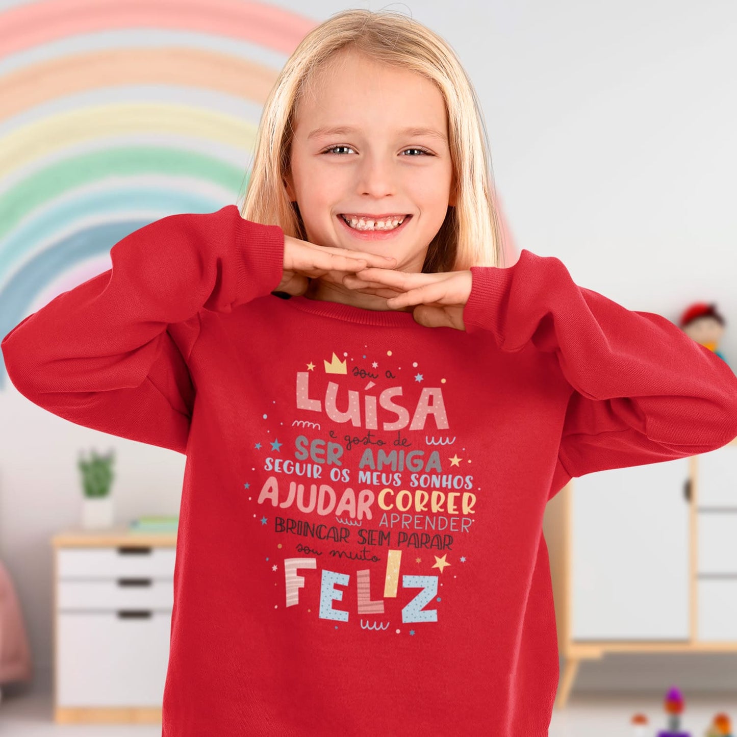 Camisola "Sou muito feliz"