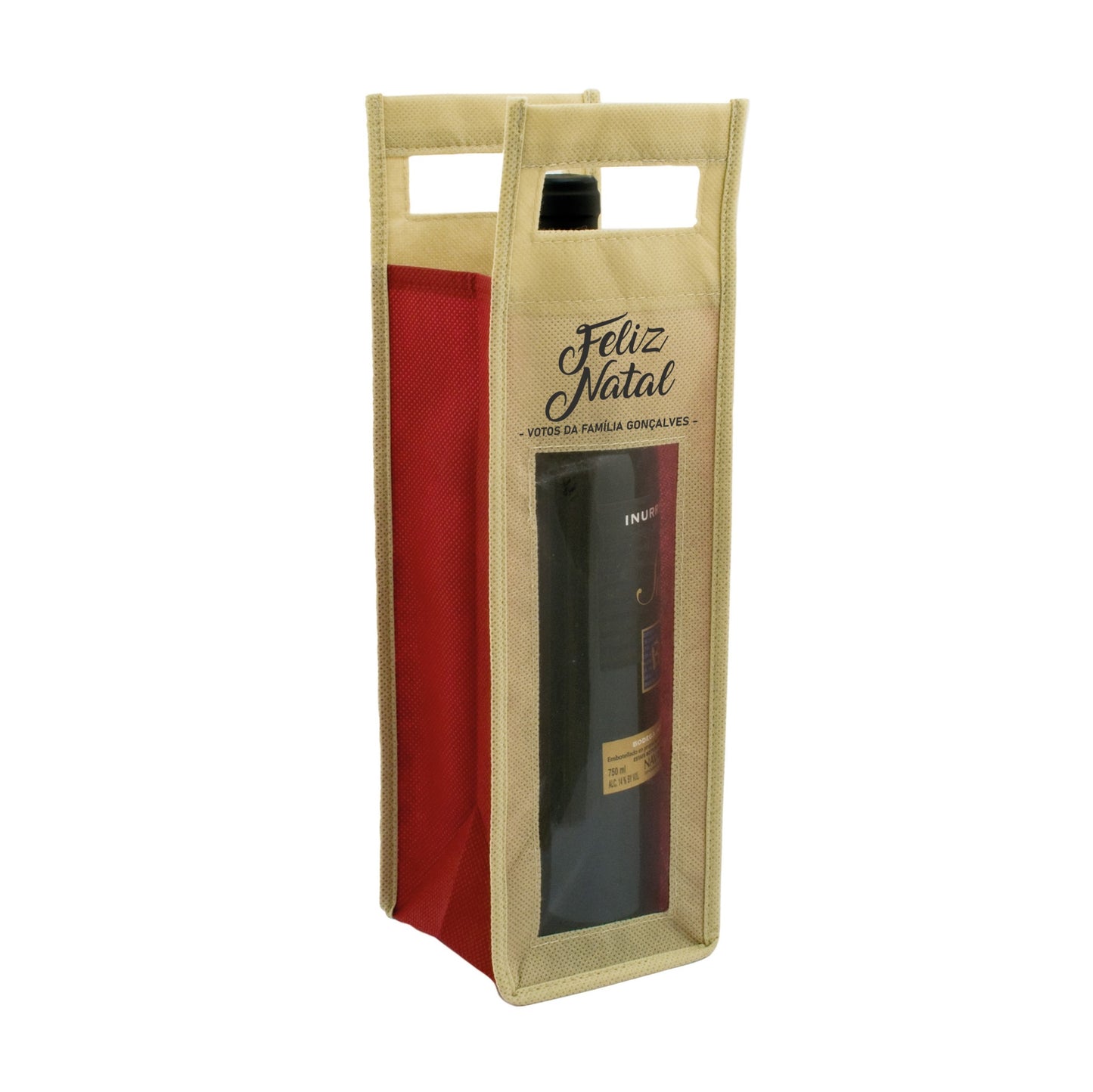 Saco para garrafa de vinho