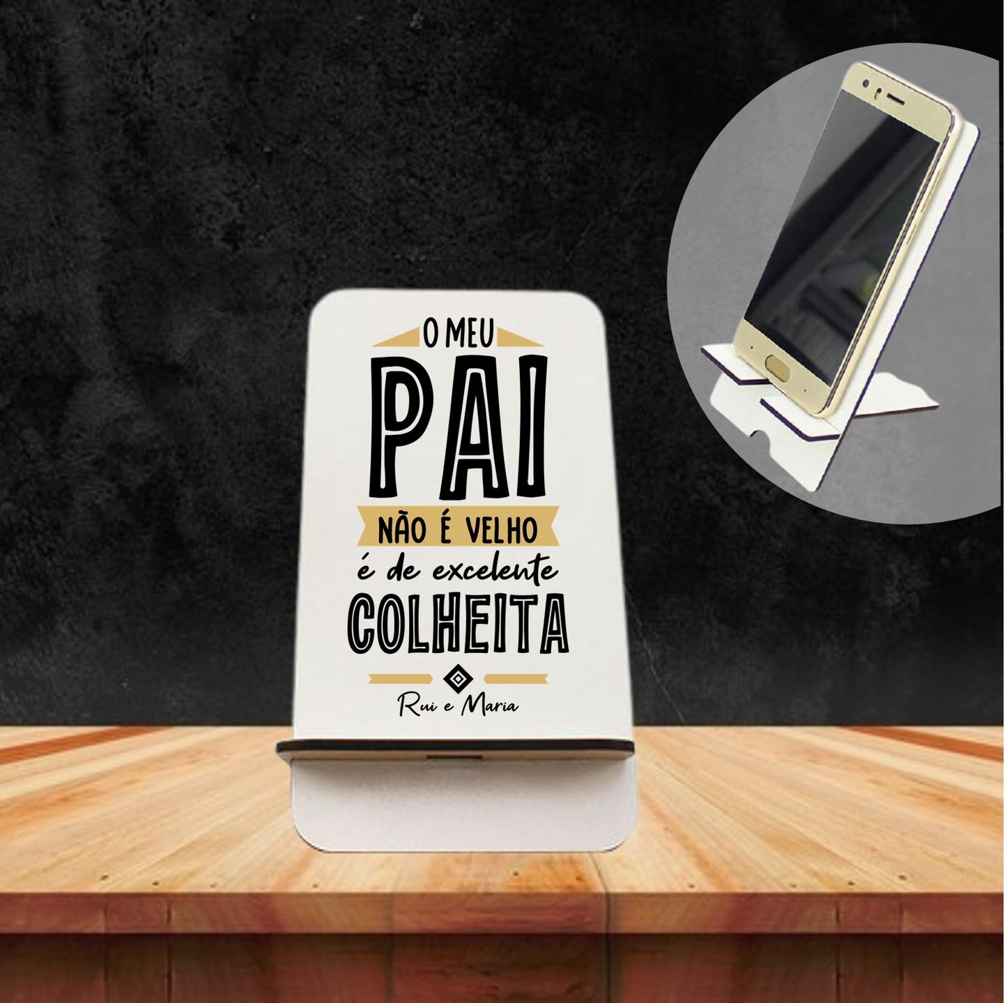 Suporte de telemóvel "Excelente Colheita"