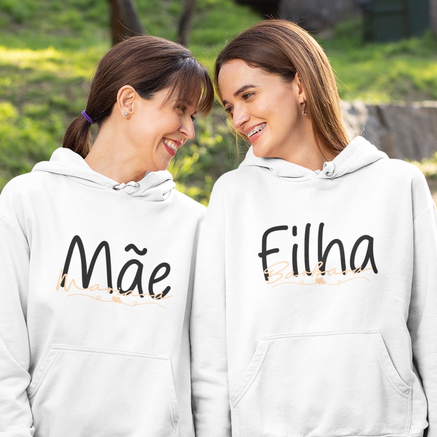 Sweatshirt "Mãe-Filha_Mãe-Filho"