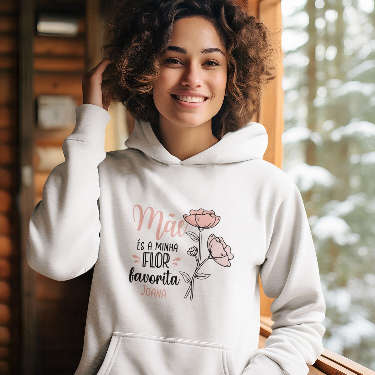 Sweatshirt "Flor Favorita"