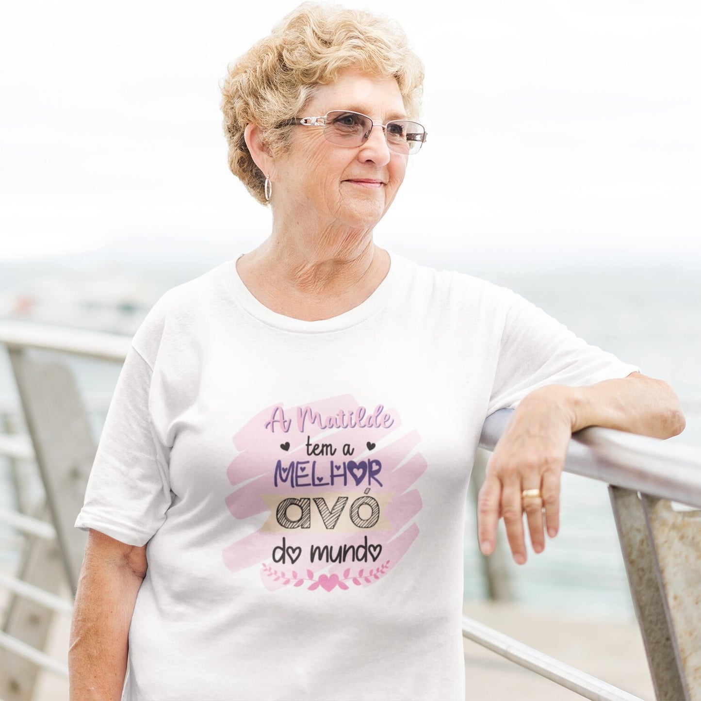 T-shirt "Melhor do mundo ♥"