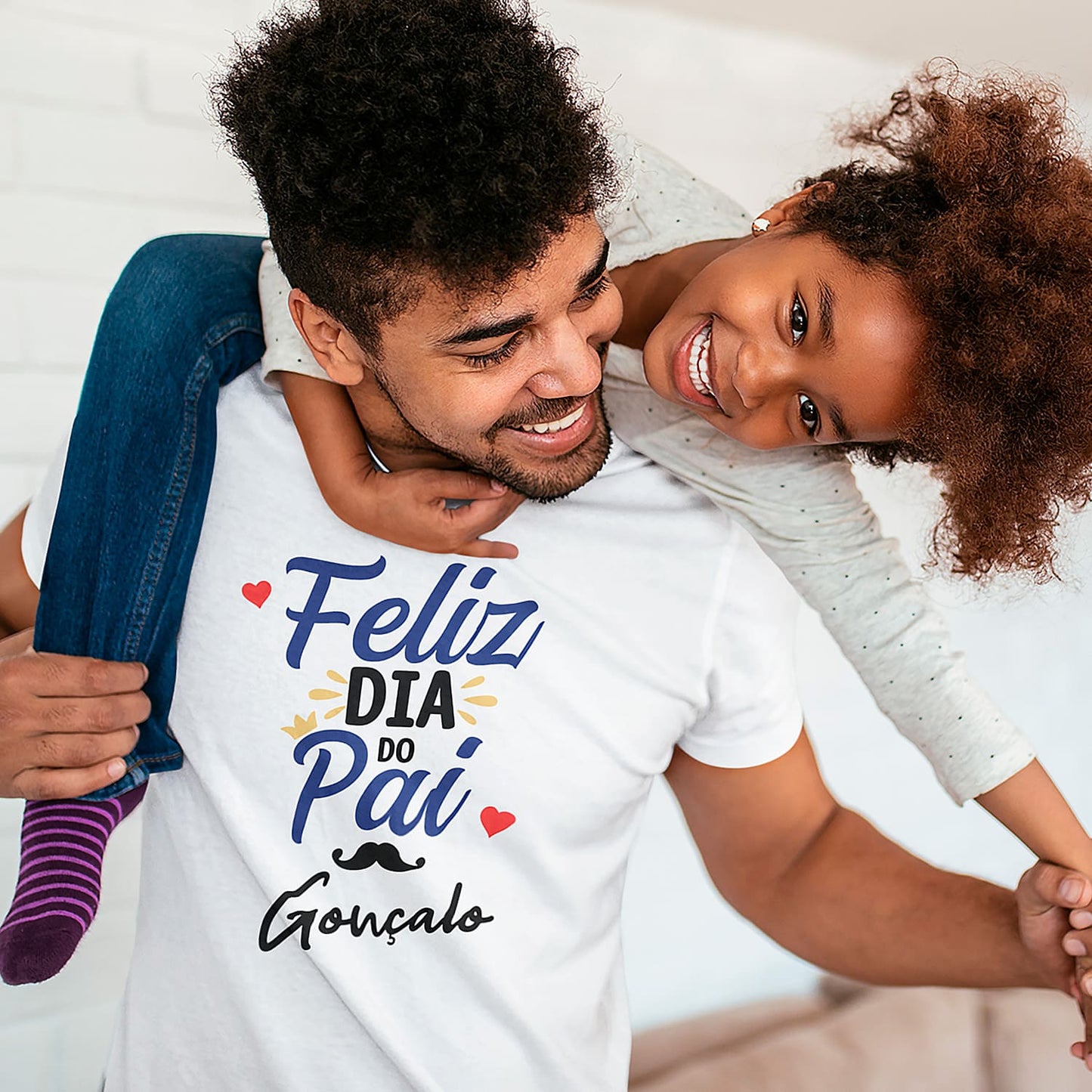 T-shirt e/ou Boné "Feliz Dia do Pai"