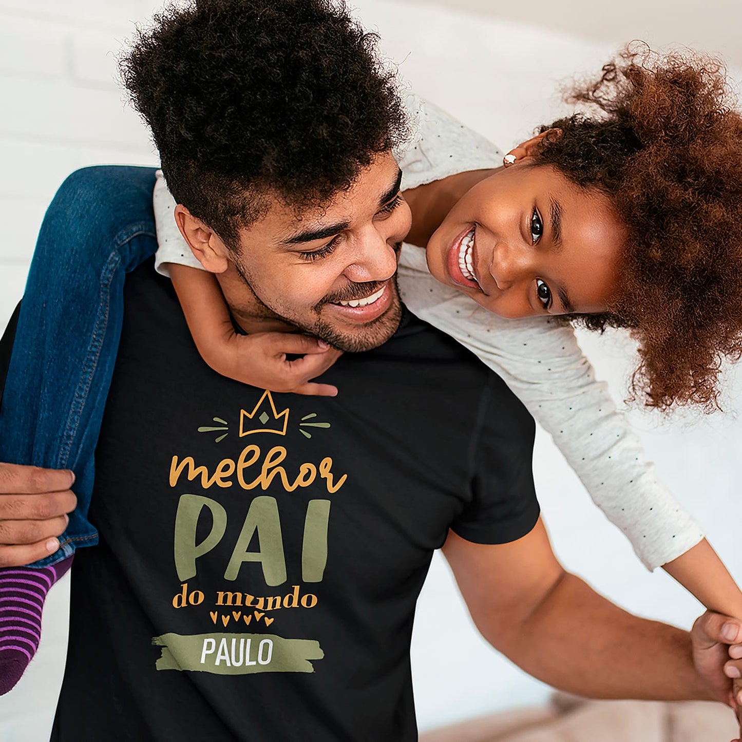T-shirt "Melhor do Mundo ♡"
