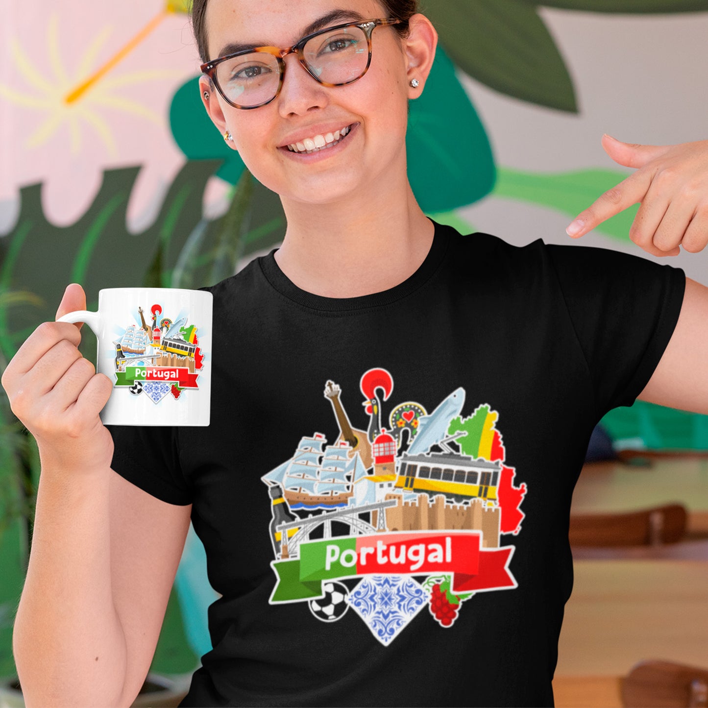 T-shirt e/ou caneca "Portugalidade"