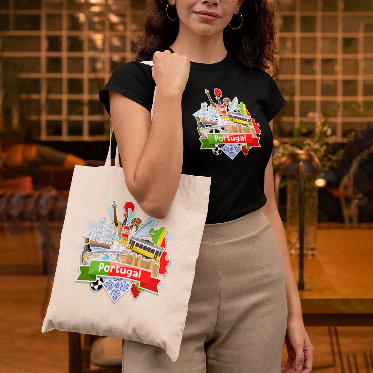 T-shirt e/ou Saco de Pano "Portugalidade"