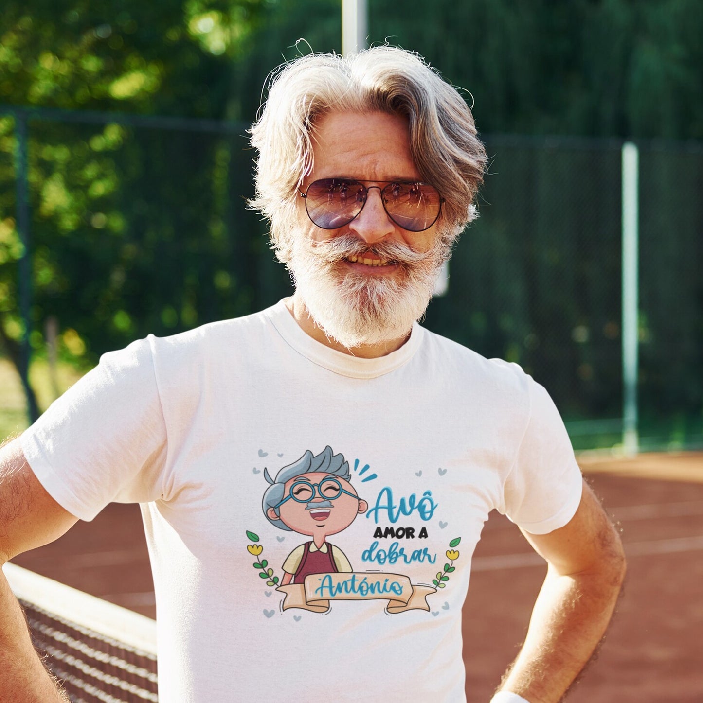 T-shirt "Amor a dobrar"