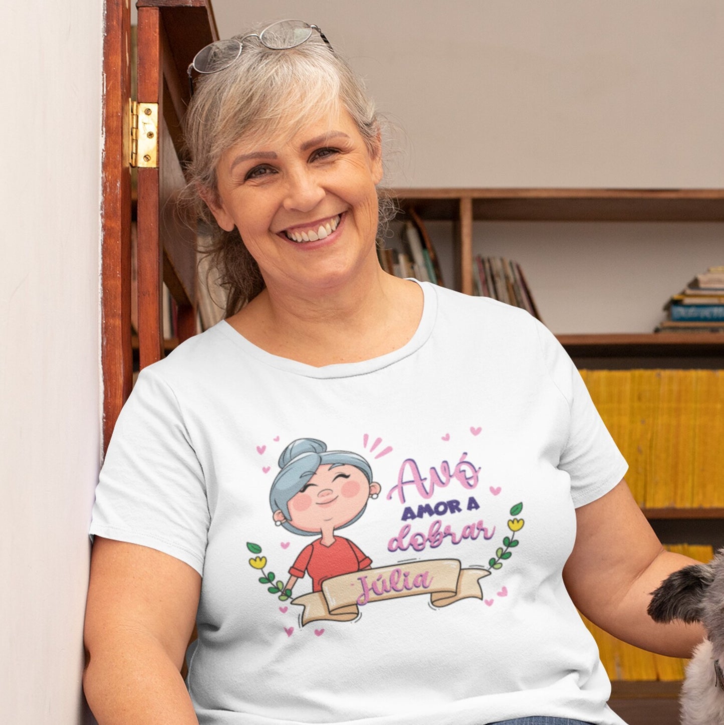 T-shirt "Amor a dobrar"