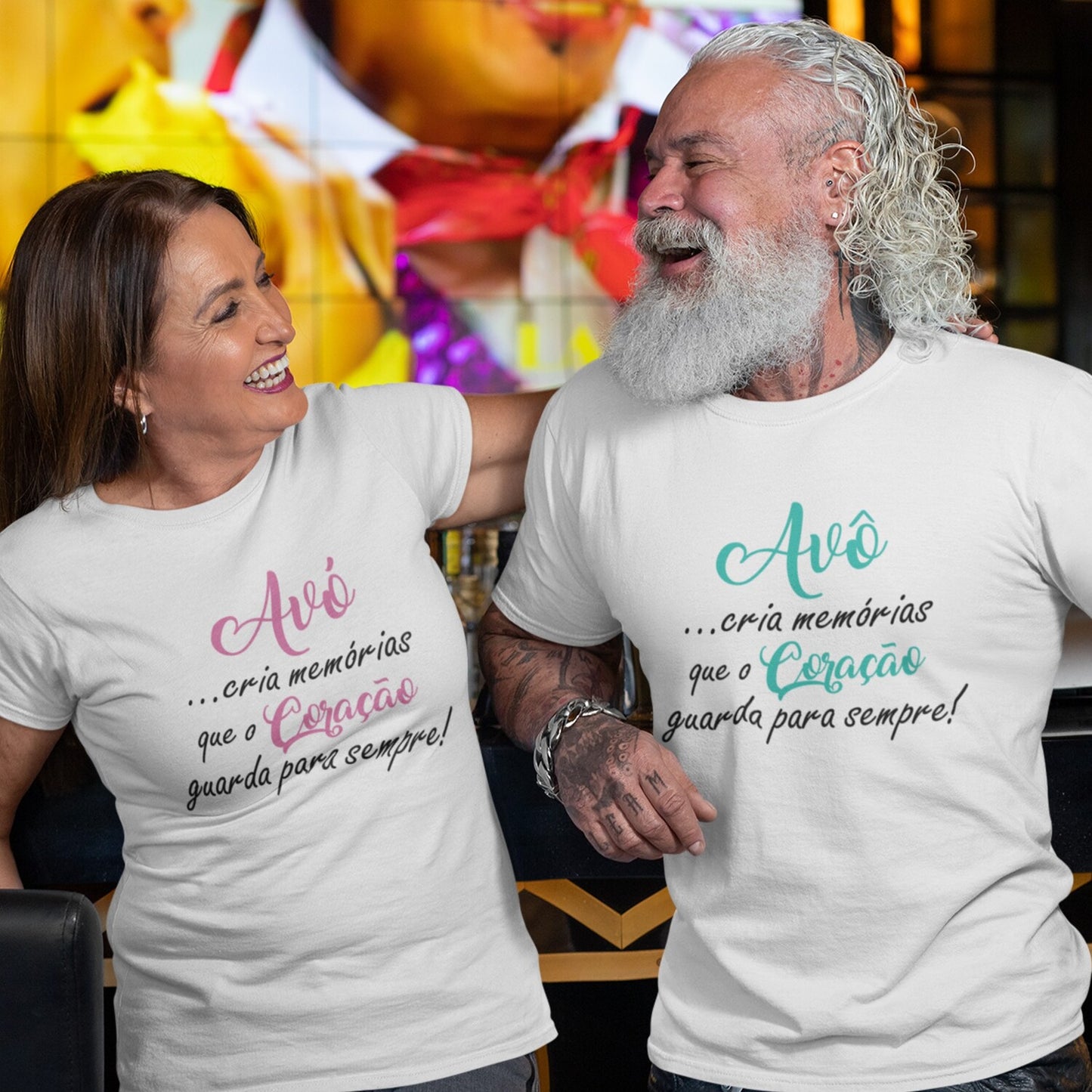 T-shirt "Memórias que o coração guarda para sempre"