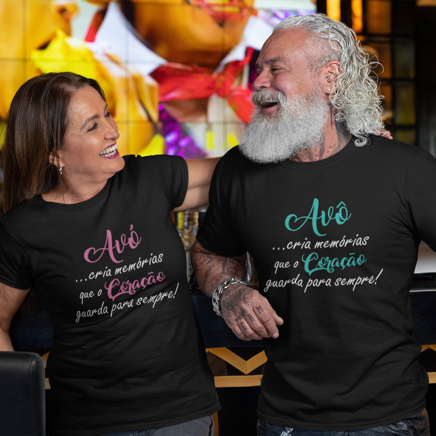 T-shirt "Memórias que o coração guarda para sempre"