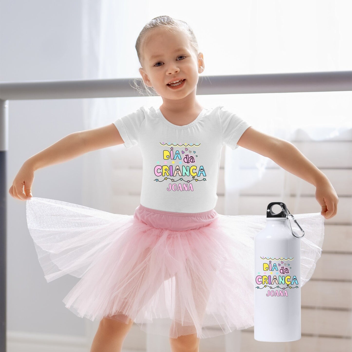 T-shirt e/ou Garrafa "Dia Mágico"