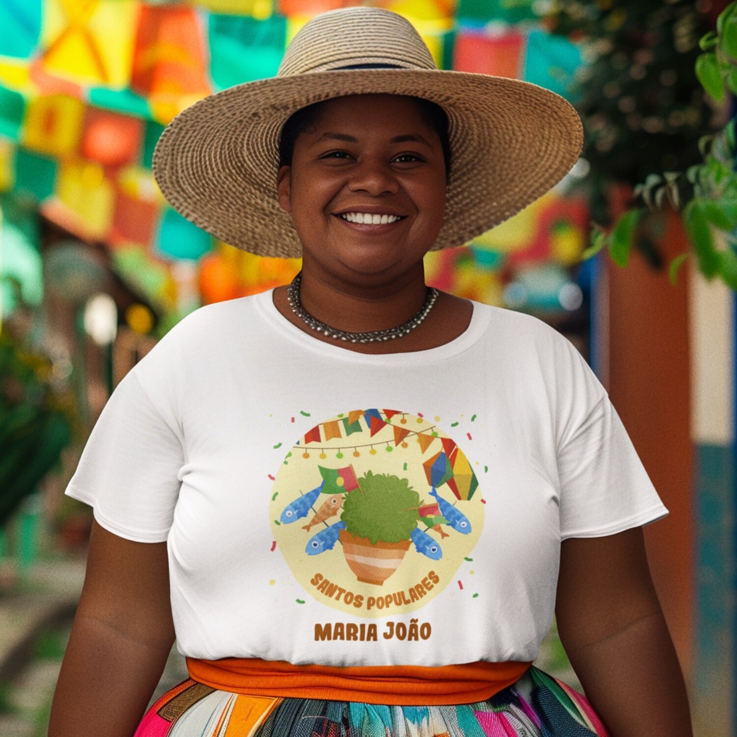 T-shirt "Santos Populares"
