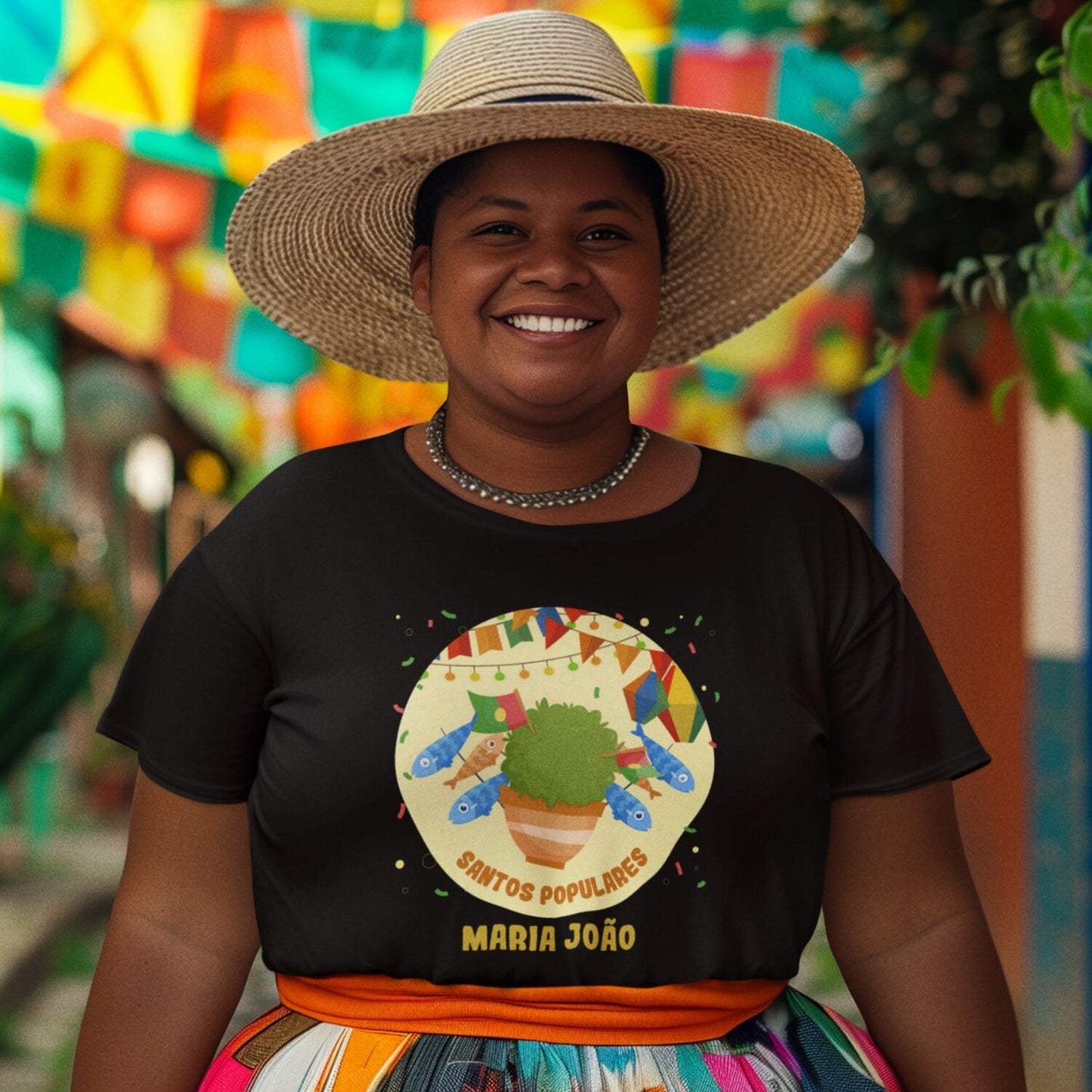 T-shirt "Santos Populares"