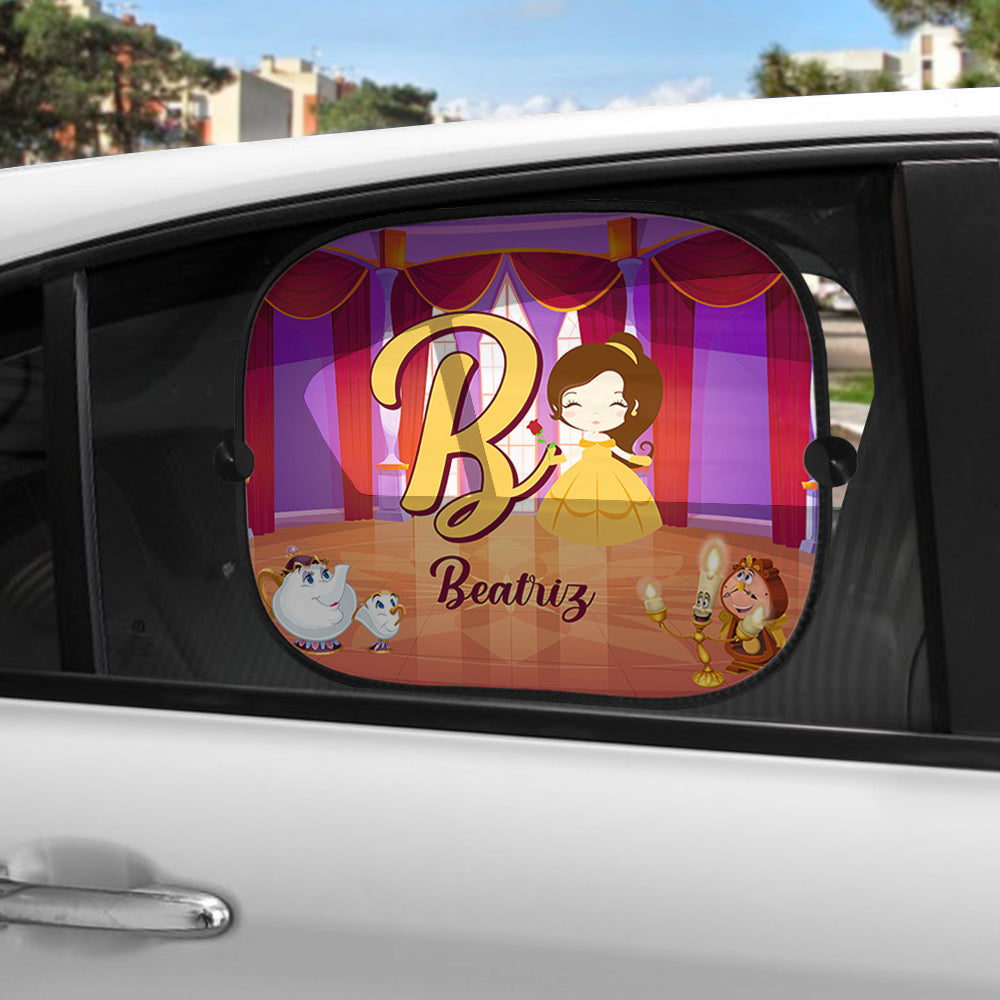Tapa-sol e/ou placa para carro "Princesses"