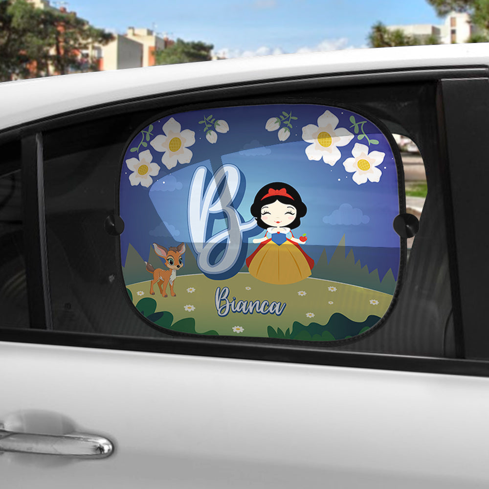 Tapa-sol e/ou placa para carro "Princesses"