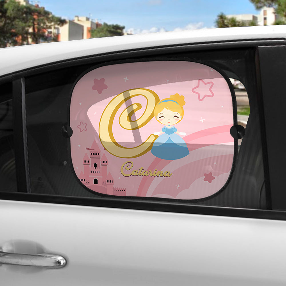 Tapa-sol e/ou placa para carro "Princesses"