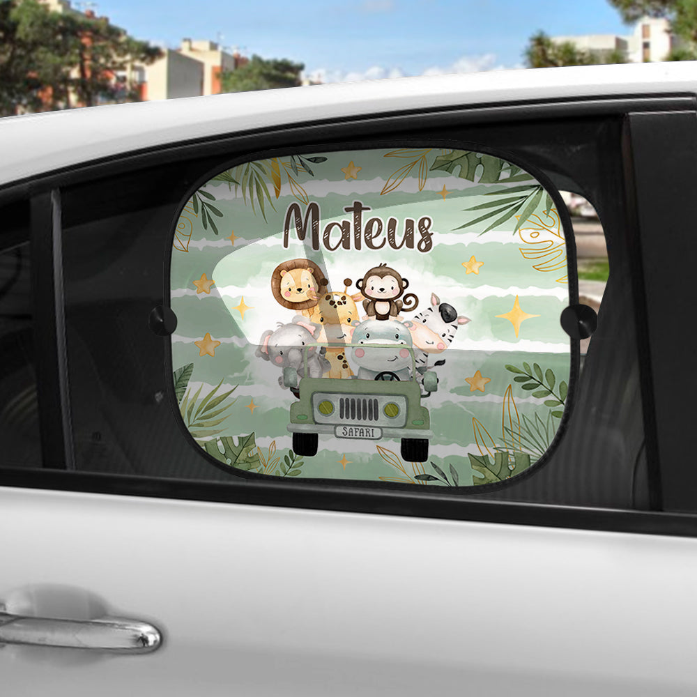 Tapa-sol e/ou placa para carro "Safari"