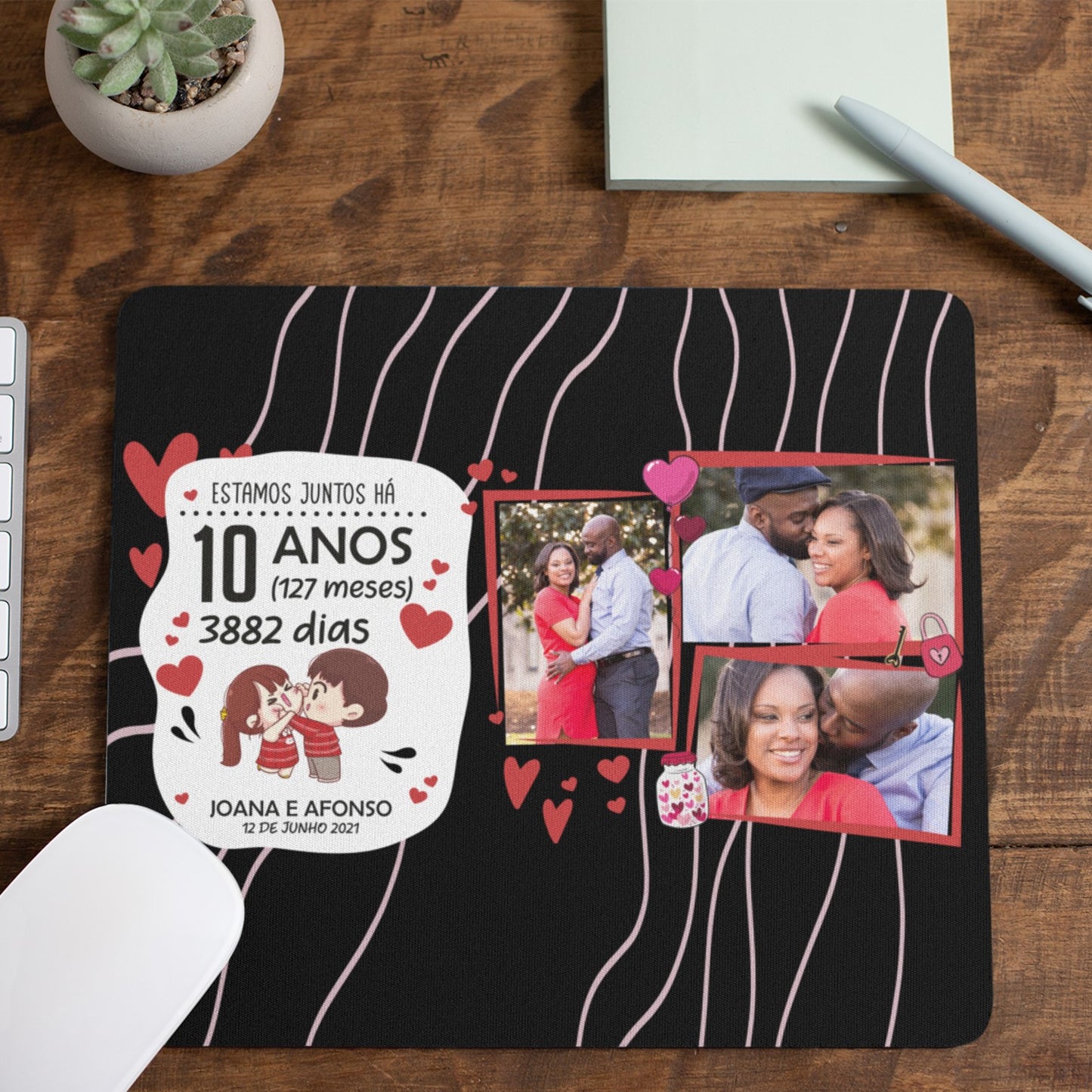 Tapete de rato "Estamos Juntos"