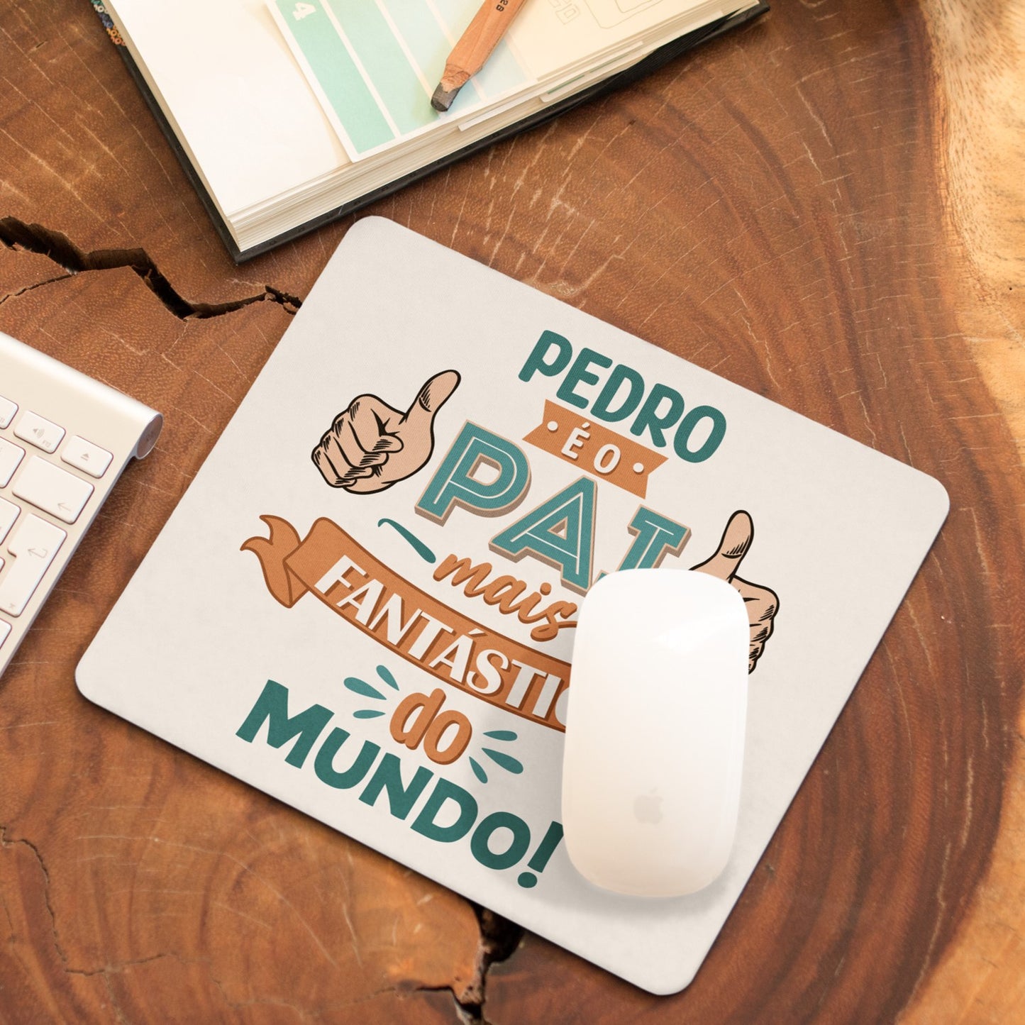 Tapete de rato "O mais fantástico do mundo"