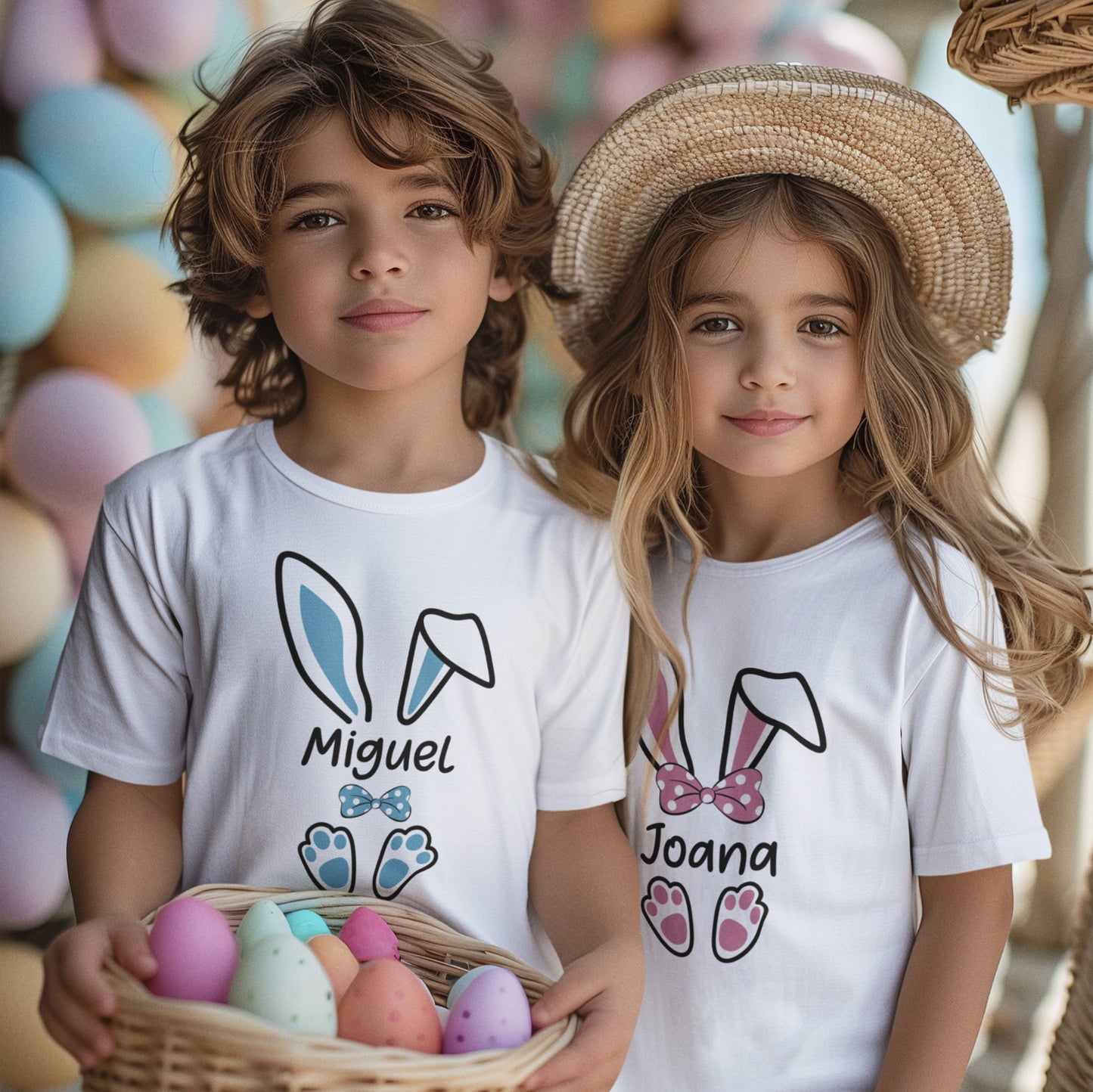 T-shirt e/ou Saco multiusos "Coelhinho"