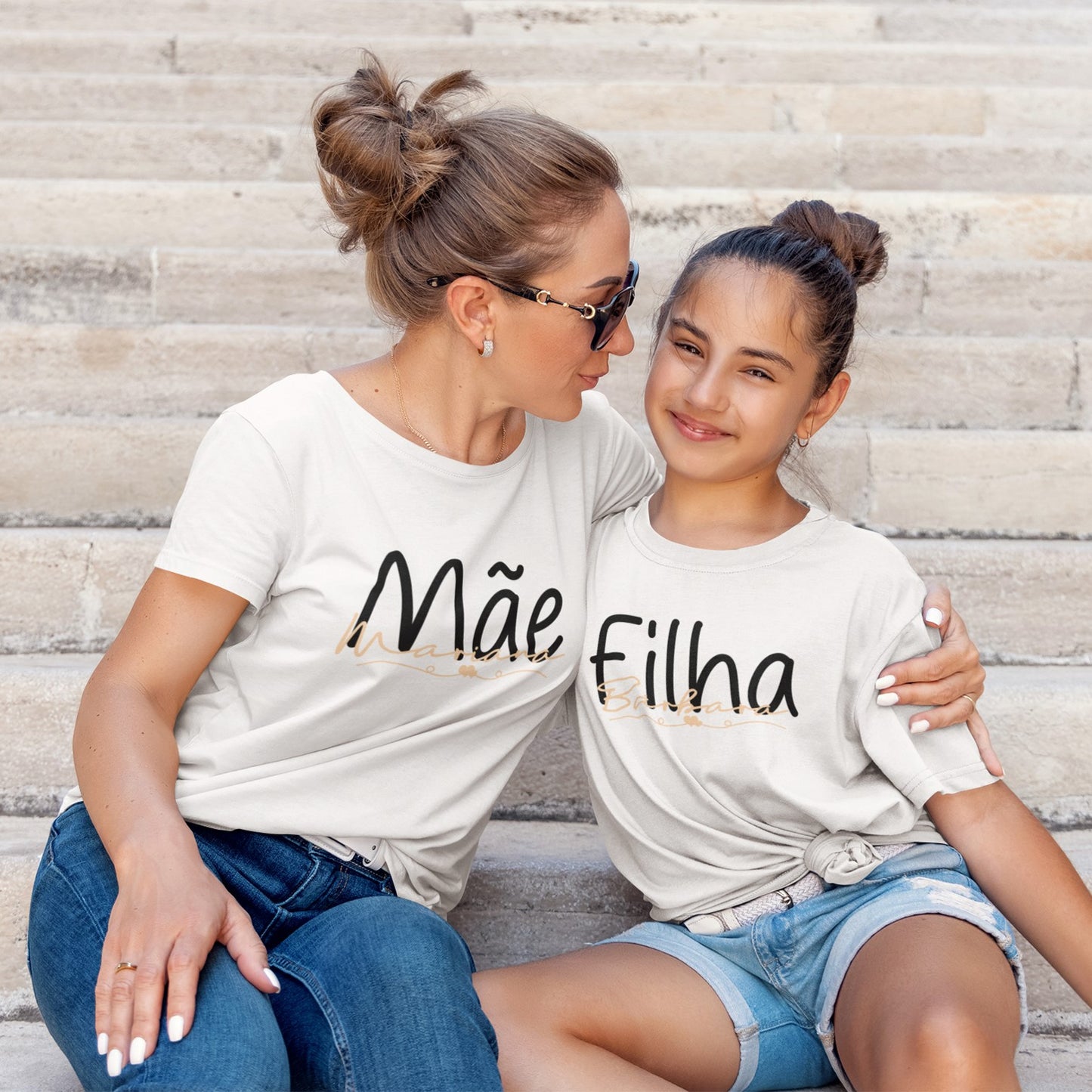T-shirt "Mãe-Filha_Mãe-Filho"
