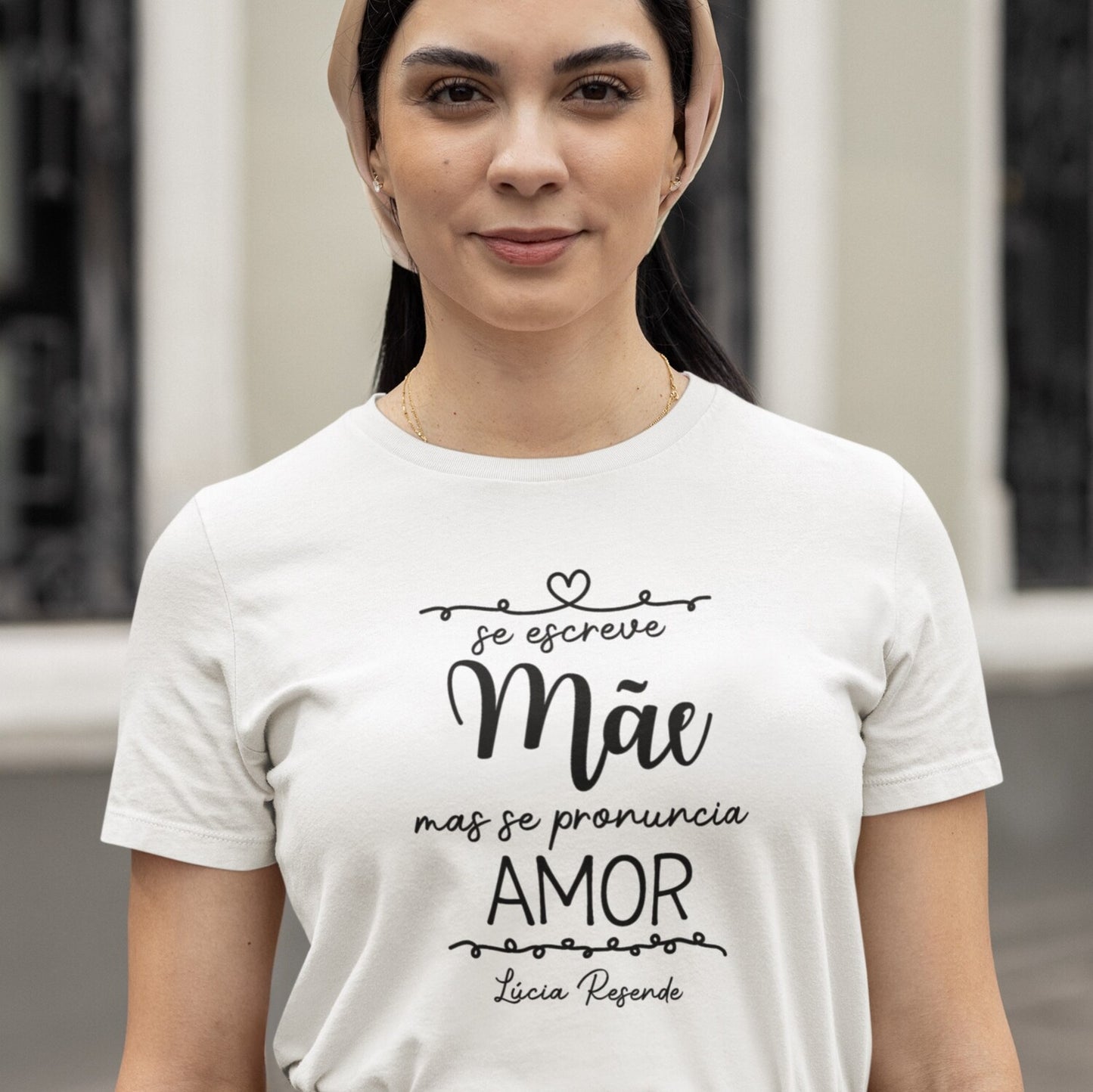 T-shirt "Se pronuncia amor"