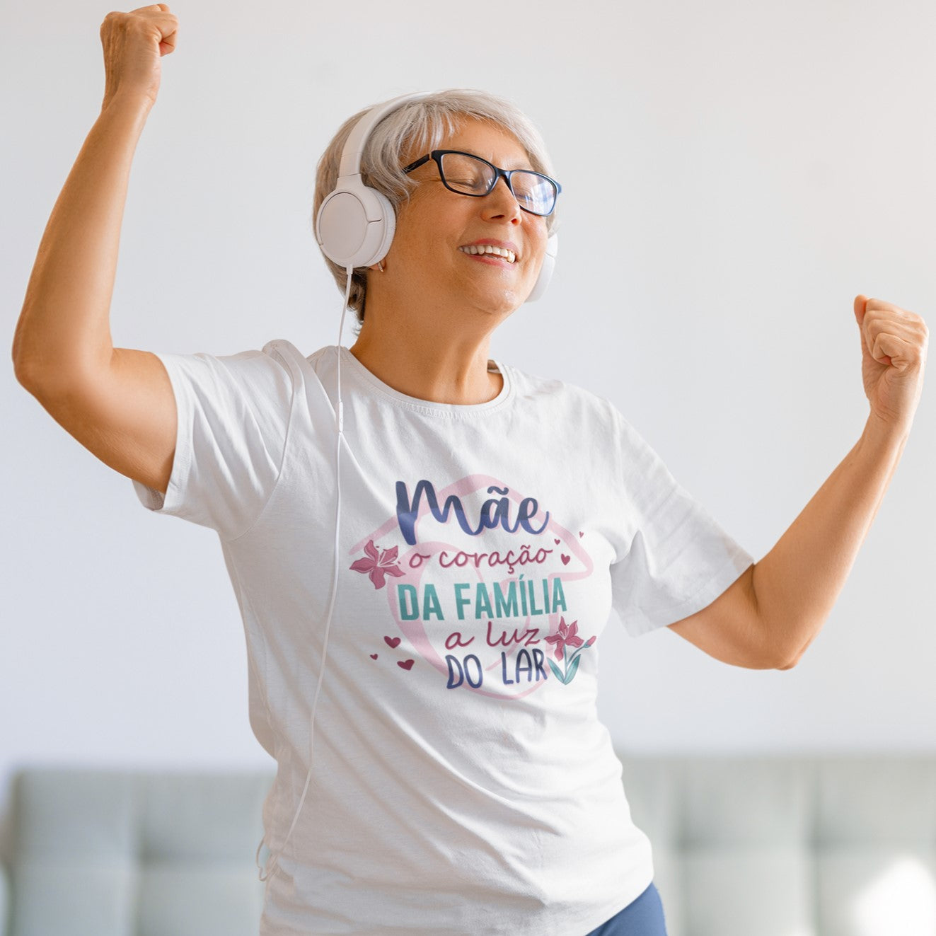 T-shirt "A luz do lar"