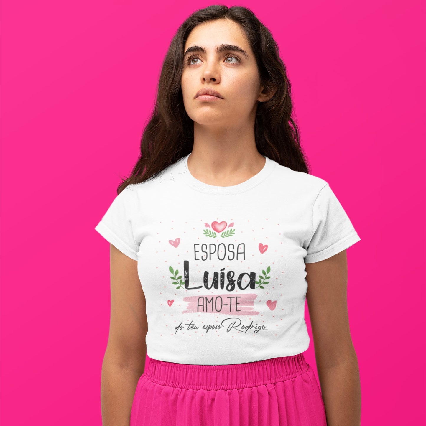 T-shirt "💕AMO-TE💕"