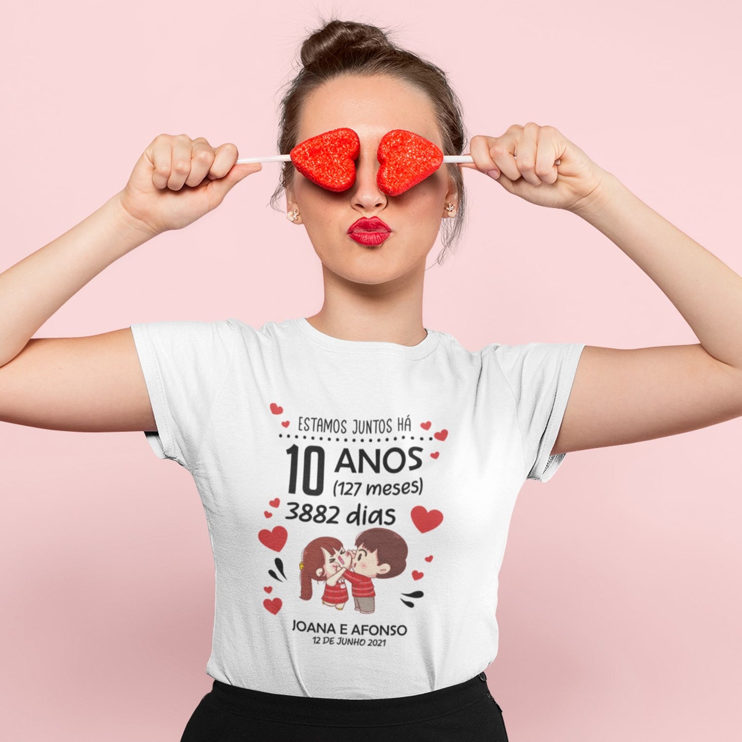 T-shirt "Estamos Juntos"