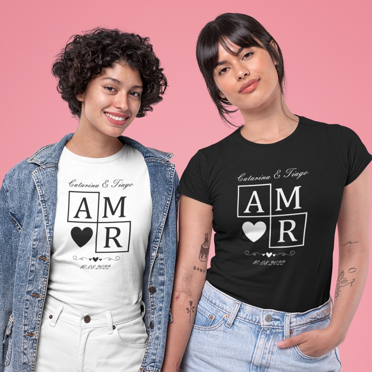 T-shirt "AM♥R"