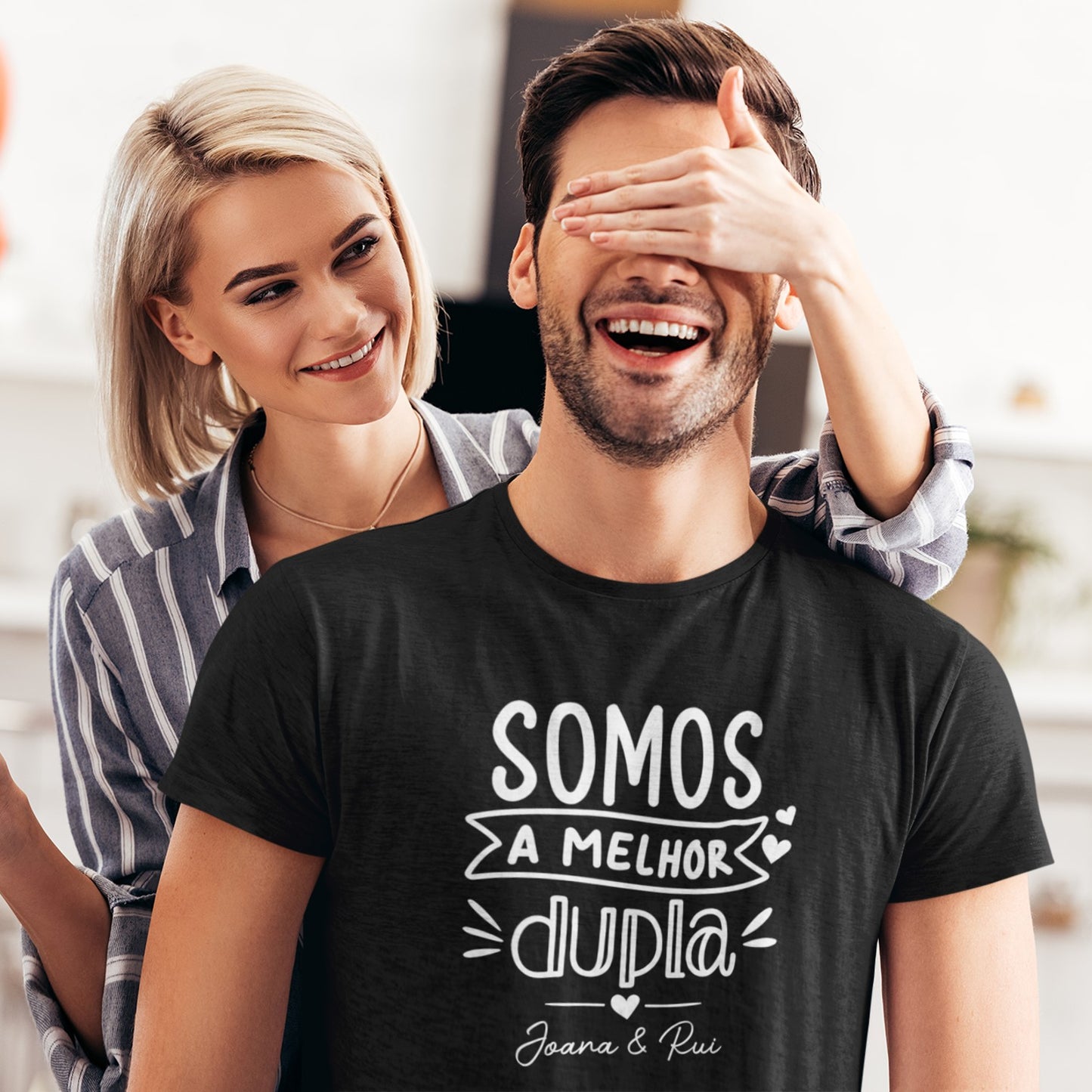 T-shirt "Somos a Melhor Dupla"