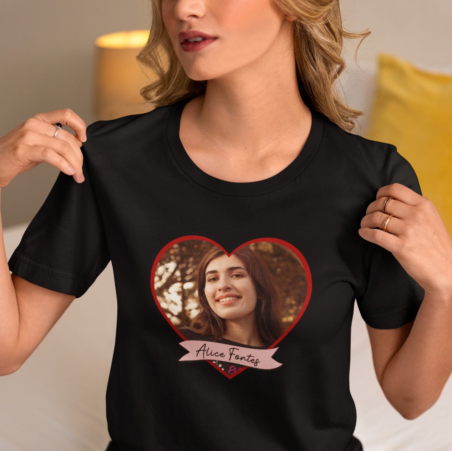 T-shirt "Coração Apaixonado"