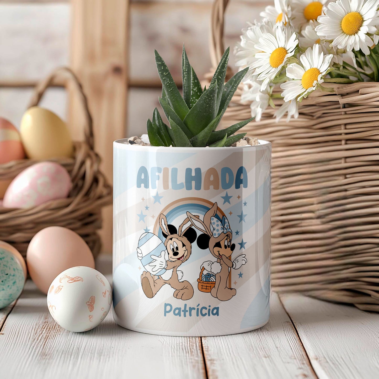 Vaso "Páscoa Animada"